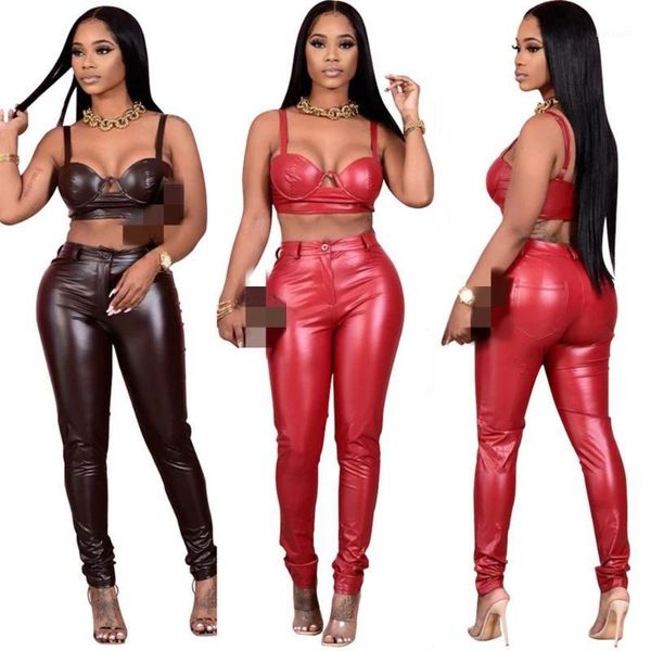 nightclub style women pu pants red black high waist button zipper bodycon pencil pants outfits for party1, Black;white
nightclub style women pu pants red black high waist button zipper bodycon pencil pants outfits for party1, Black;white