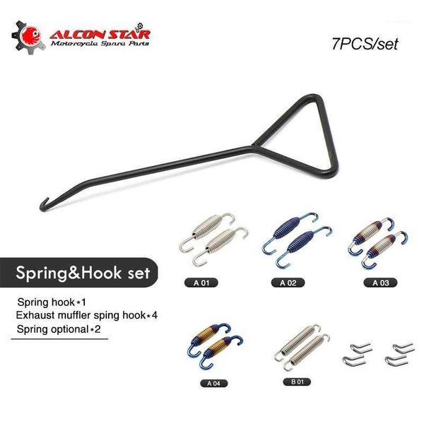 alconstar-7pcs universal stainless steel motorcycle exhaust pipe muffler mounting spring hooks link pipes stainless steel spring1
alconstar-7pcs universal stainless steel motorcycle exhaust pipe muffler mounting spring hooks link pipes stainless steel spring1