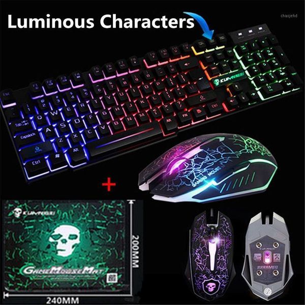 led backlit gaming keyboard+2400dpi mouse sets+mouse pad usb wired keyboard set gaming keyboard mouse combos1 
led backlit gaming keyboard+2400dpi mouse sets+mouse pad usb wired keyboard set gaming keyboard mouse combos1
