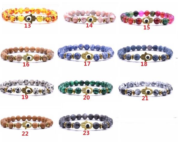 fashion 23 styles natural women and healing men energy stone yoga hamsa hand evil eye beads bracelet christmas gift
fashion 23 styles natural women and healing men energy stone yoga hamsa hand evil eye beads bracelet christmas gift