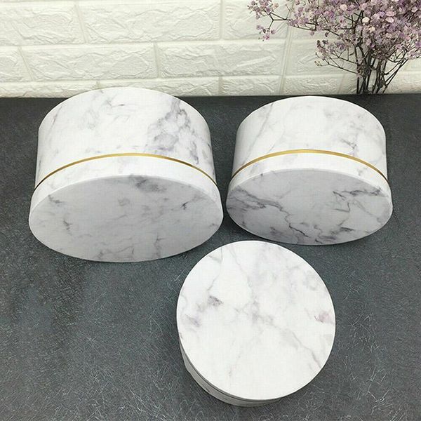 newly 3 pcs florist flowers gifts marble pattern round packing case for wedding party xsd881
newly 3 pcs florist flowers gifts marble pattern round packing case for wedding party xsd881