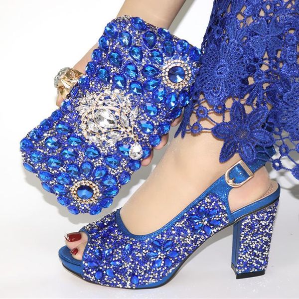 nigerian ladies's dress shoes and bag set blue color elegant peep toe shoes and bag to match set for celebration party1, Black
nigerian ladies's dress shoes and bag set blue color elegant peep toe shoes and bag to match set for celebration party1, Black