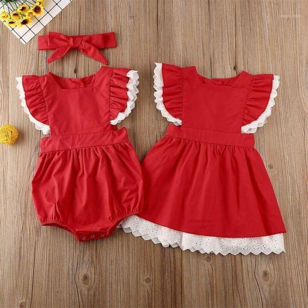girl's dresses christmas sister matching outfit kid baby girl little romper headband big dress xmas party clothes 6m-5y1, Red;yellow
girl's dresses christmas sister matching outfit kid baby girl little romper headband big dress xmas party clothes 6m-5y1, Red;yellow