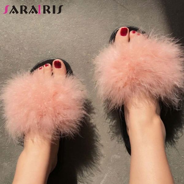 slippers sarairis ins female fashion beach vacation summer brand design women faux fur slides flat with shoes woman, Black
slippers sarairis ins female fashion beach vacation summer brand design women faux fur slides flat with shoes woman, Black
