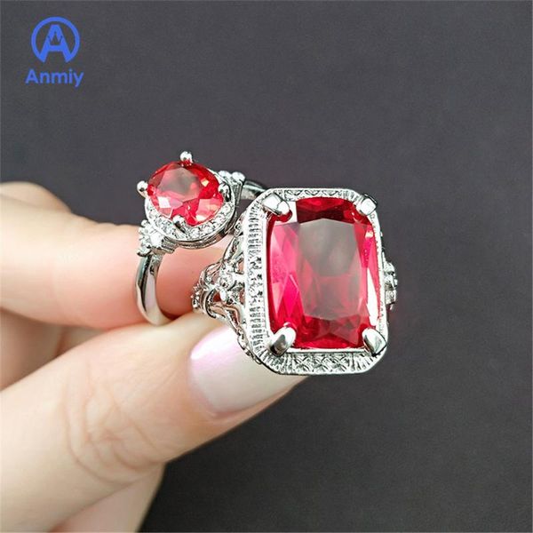 wedding rings anmiy couple low luxury tourmaline live pair valentine's day proposal red crystal ring charming on party as a queen, Slivery;golden
wedding rings anmiy couple low luxury tourmaline live pair valentine's day proposal red crystal ring charming on party as a queen, Slivery;golden