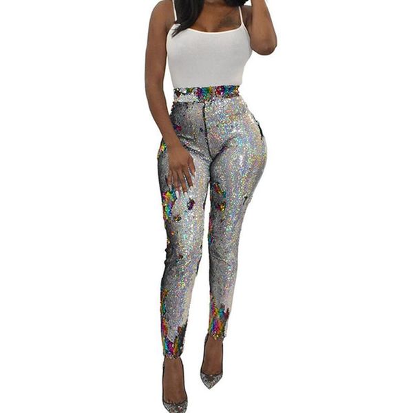 women's pants & capris nightclub sparkly sequin women high waisted pencil fashion trousers skinny long party leggings female, Black;white
women's pants & capris nightclub sparkly sequin women high waisted pencil fashion trousers skinny long party leggings female, Black;white