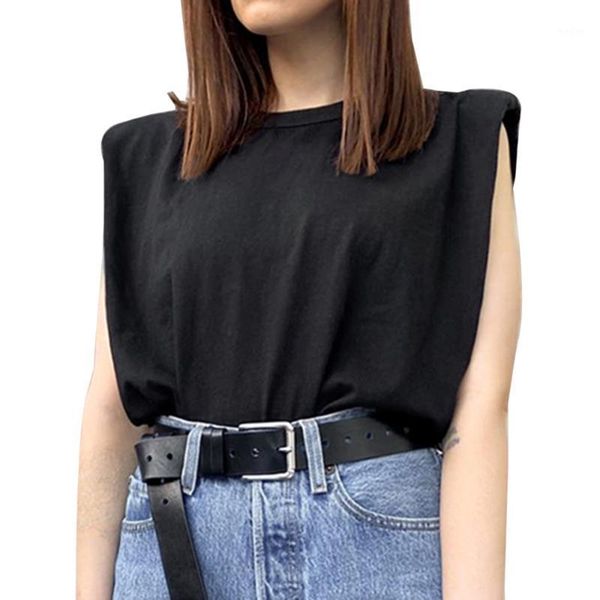 2020 summer sleeveless female o neck white women blouse shirt ladies loose solid chic casual blouses black cotton brown1
2020 summer sleeveless female o neck white women blouse shirt ladies loose solid chic casual blouses black cotton brown1