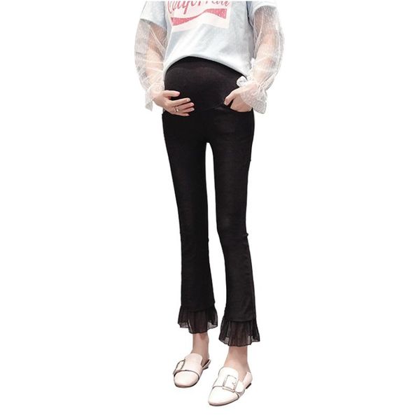 maternity bottoms pregnant women pants flared summer clothes stomach lift spring and autumn leggings, White
maternity bottoms pregnant women pants flared summer clothes stomach lift spring and autumn leggings, White