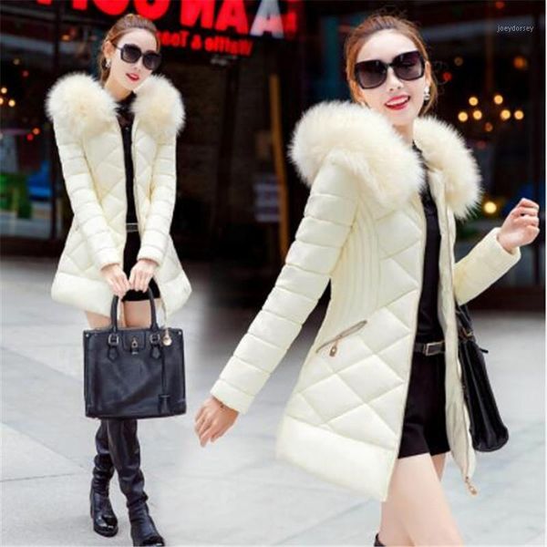 2018 korean winter latest fashion ladies warm coat thick cotton duck down jacket hooded fur collar big yards students1, Black
2018 korean winter latest fashion ladies warm coat thick cotton duck down jacket hooded fur collar big yards students1, Black