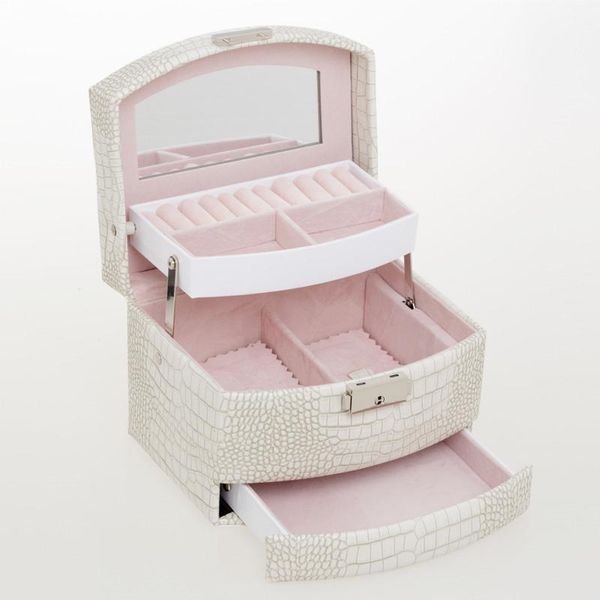 2020 high-quality selling european large capacity three layers jewelry box/ leather box with lock and mirror/ wedding gift1, Pink;blue
2020 high-quality selling european large capacity three layers jewelry box/ leather box with lock and mirror/ wedding gift1, Pink;blue