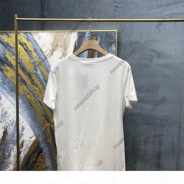 2020 new summer mens embroidery pendant print t shirt young fashion solid color short sleeves t shirts designer tshirt uncasual tee, White;black
2020 new summer mens embroidery pendant print t shirt young fashion solid color short sleeves t shirts designer tshirt uncasual tee, White;black