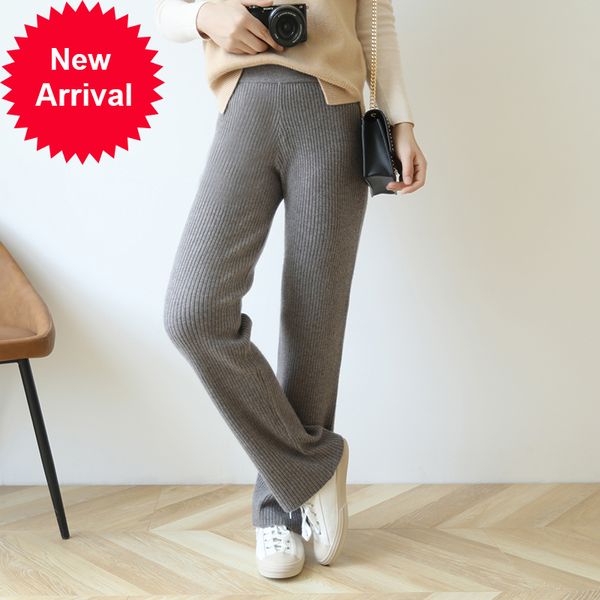2021 new straight leg women's knitted should have 100% wool thin look long pants uh3z, Black;white
2021 new straight leg women's knitted should have 100% wool thin look long pants uh3z, Black;white