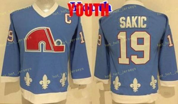 youth vintage quebec nordiques hockey jersey 19 joe sakic baby blue new vintage ccm kids joe sakic stitched jerseys c patch, Black;red
youth vintage quebec nordiques hockey jersey 19 joe sakic baby blue new vintage ccm kids joe sakic stitched jerseys c patch, Black;red