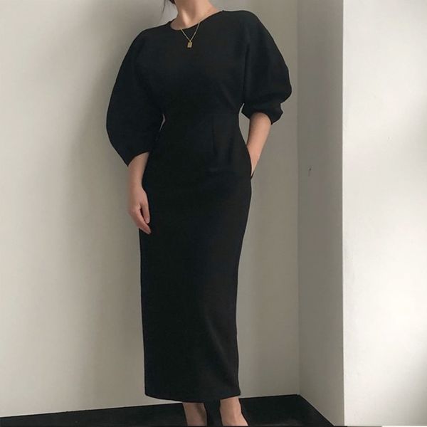 elegant ladies office dress fashion solid color dress women slim midi dress vestidos ol h1210, Black;gray
elegant ladies office dress fashion solid color dress women slim midi dress vestidos ol h1210, Black;gray