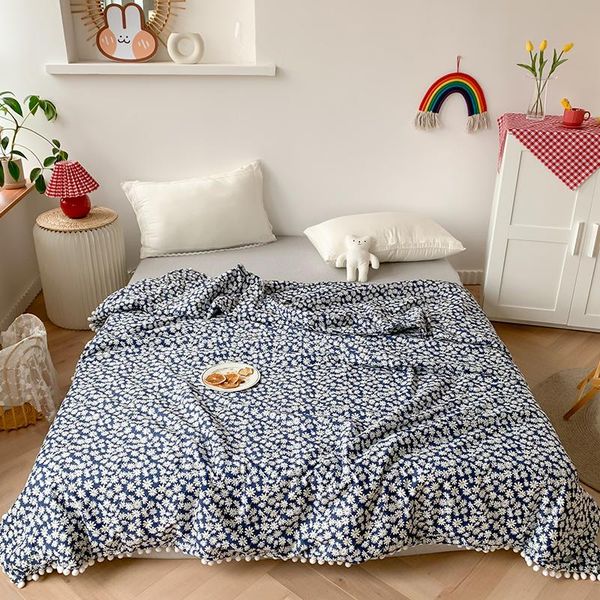 comforters & sets ins style daisy summer quilt pure cotton with ball lace edge printed comfort air conditioning bed cover blanket 200x230
comforters & sets ins style daisy summer quilt pure cotton with ball lace edge printed comfort air conditioning bed cover blanket 200x230