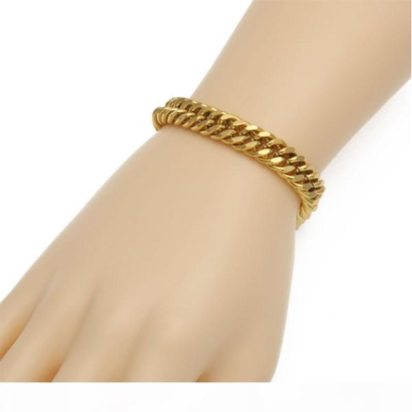 valentine's day gift gold plated rock style width cuban chain link bracelet rap street dance show decorative jewelry whosales, Black
valentine's day gift gold plated rock style width cuban chain link bracelet rap street dance show decorative jewelry whosales, Black