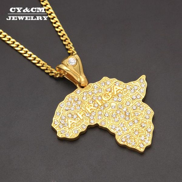 pendant necklaces cy&cm men hip hop african map gold silver color iced out bling rhinestone necklace chain fashion punk jewelry
pendant necklaces cy&cm men hip hop african map gold silver color iced out bling rhinestone necklace chain fashion punk jewelry