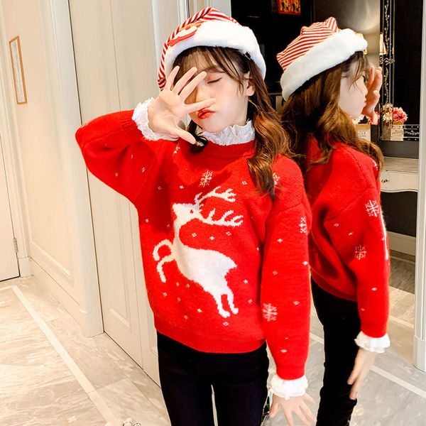 christmas autumn winter thickened 2020 girls' new children's cashmere sweater ppr8, Blue
christmas autumn winter thickened 2020 girls' new children's cashmere sweater ppr8, Blue