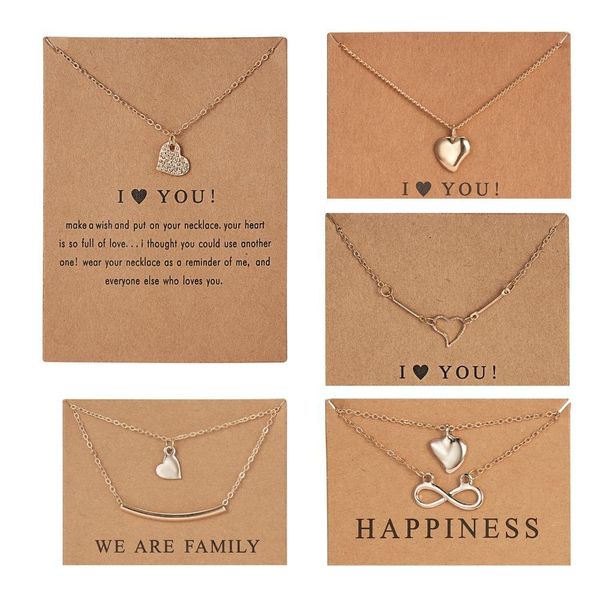 female gold color necklace love heart pendant necklaces for women fashion jewelry valentine's day gift wholesale
female gold color necklace love heart pendant necklaces for women fashion jewelry valentine's day gift wholesale