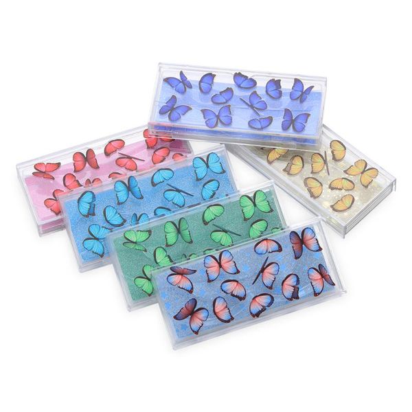 1 set new butterfly pattern false eyelashes makeup packaging empty lash boxes clear plastic fake eyelash case with inside tray
1 set new butterfly pattern false eyelashes makeup packaging empty lash boxes clear plastic fake eyelash case with inside tray