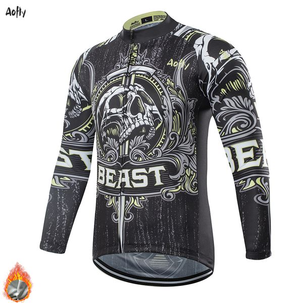 skull pattern pro team cycling clothing man winter cycling jersey thermal fleece long sleeve mountain bike mtb jersey xxs-5xl c0123, Gray
skull pattern pro team cycling clothing man winter cycling jersey thermal fleece long sleeve mountain bike mtb jersey xxs-5xl c0123, Gray