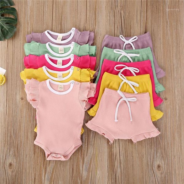 baby girl sets toddler bbay clothes ruffle summer set cute girls solid color romper +flounce drawstring shorts babies outfit1, White
baby girl sets toddler bbay clothes ruffle summer set cute girls solid color romper +flounce drawstring shorts babies outfit1, White
