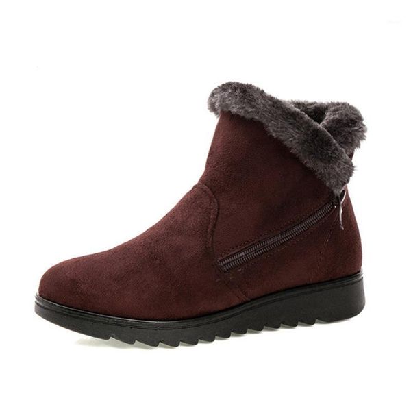 boots ankle winter plush red black brown snow women warm cotton shoes motocycle size 35-411
boots ankle winter plush red black brown snow women warm cotton shoes motocycle size 35-411