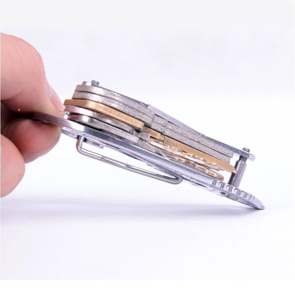 1pc multi function stainless steel keychain key holder carabiner hook flat spanner wrench for outdoor hiking camping e qylbuc
1pc multi function stainless steel keychain key holder carabiner hook flat spanner wrench for outdoor hiking camping e qylbuc