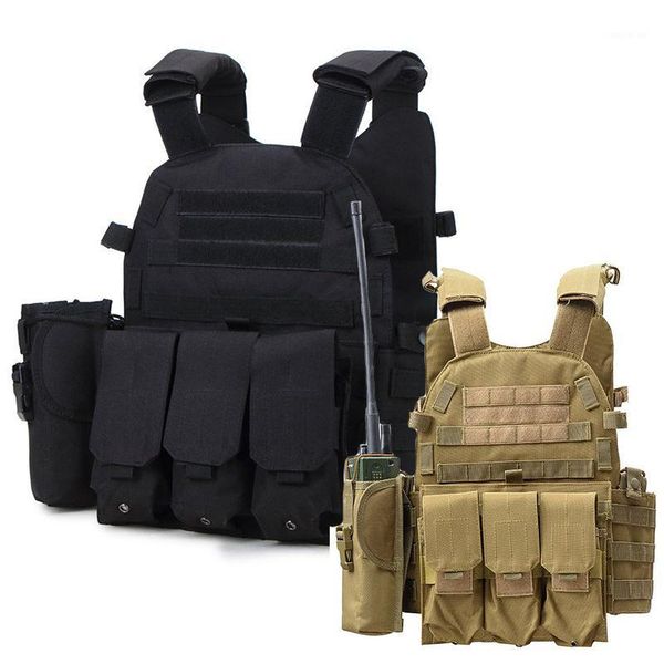 hunting jackets vest 6094 tactical molle army combat training body armor plate carrier outdoor protective lightweight1, Camo;black
hunting jackets vest 6094 tactical molle army combat training body armor plate carrier outdoor protective lightweight1, Camo;black