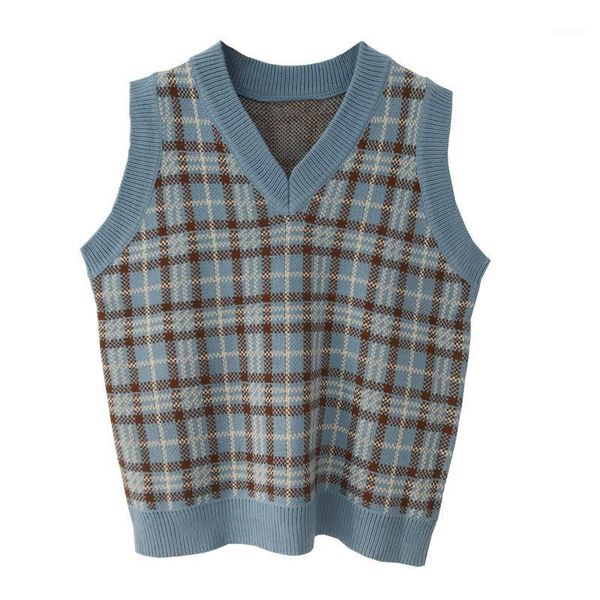 vintage plaid sweater vest women autumn winter v neck knitted vest for women waistcoat sleeveless jacket gilet femme1, Black;white
vintage plaid sweater vest women autumn winter v neck knitted vest for women waistcoat sleeveless jacket gilet femme1, Black;white