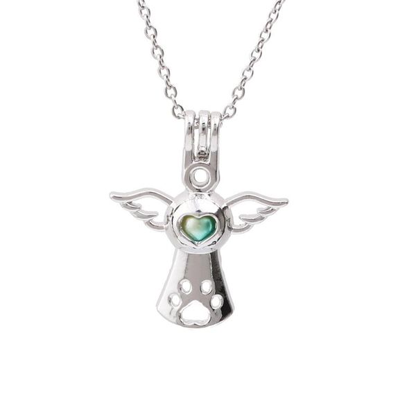 pendant necklaces 1pc silver plated angel wing heart pearl cage locket essential oil diffuser necklace jewelry for oyster
pendant necklaces 1pc silver plated angel wing heart pearl cage locket essential oil diffuser necklace jewelry for oyster