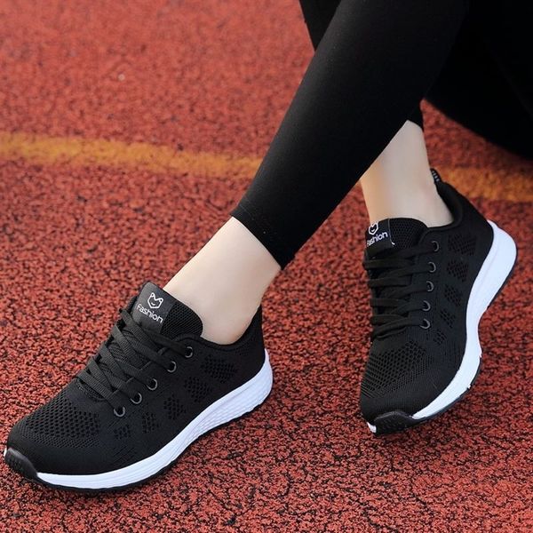 fast delivery women casual shoes fashion breathable walking mesh lace up flat shoes sneakers women tenis feminino 35-40 y200108, Black
fast delivery women casual shoes fashion breathable walking mesh lace up flat shoes sneakers women tenis feminino 35-40 y200108, Black