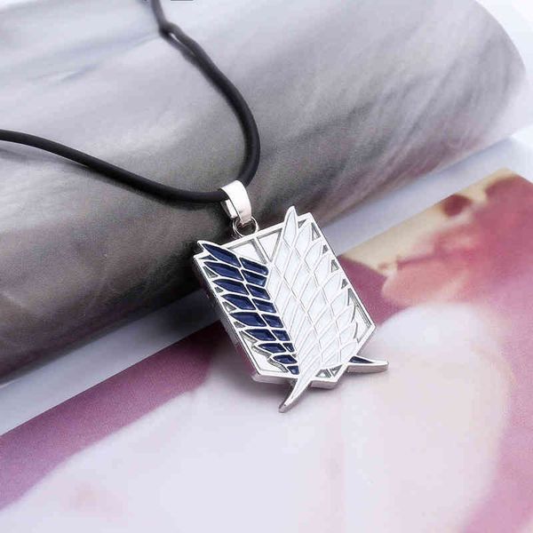 anime shingeki no kyojin attack on titan wings of liberty pendants necklaces cosplay jewelry collares, Silver
anime shingeki no kyojin attack on titan wings of liberty pendants necklaces cosplay jewelry collares, Silver
