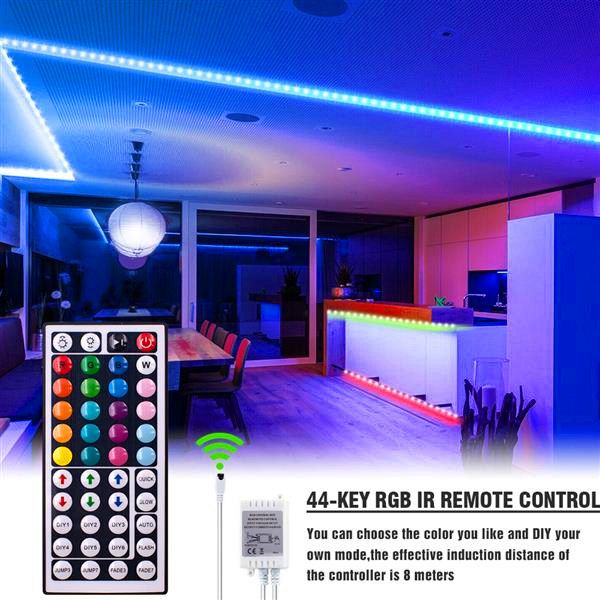 discount 12v-5050rgb 44 keys 10 meters 300 lights (40w) full spectrum light led strips waterproof grade material lighting strip
discount 12v-5050rgb 44 keys 10 meters 300 lights (40w) full spectrum light led strips waterproof grade material lighting strip