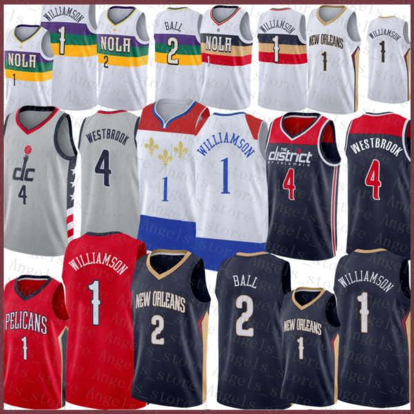 zion 1 williamson lonzo 2 ball russell 4 westbrook washington wizards new 2021 orleans pelicans basketball jersey green, Black;red
zion 1 williamson lonzo 2 ball russell 4 westbrook washington wizards new 2021 orleans pelicans basketball jersey green, Black;red