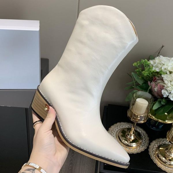 boots 2021 fashion winter genuine leather women luxury shoes designers round toe hoof heels, Black
boots 2021 fashion winter genuine leather women luxury shoes designers round toe hoof heels, Black