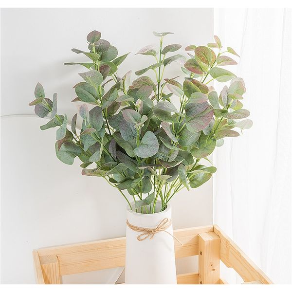 3 forks green silk artificial plant eucalyptus leaves for wedding home decoration arrangement accessories fake tree leaf branch f wmttgf
3 forks green silk artificial plant eucalyptus leaves for wedding home decoration arrangement accessories fake tree leaf branch f wmttgf