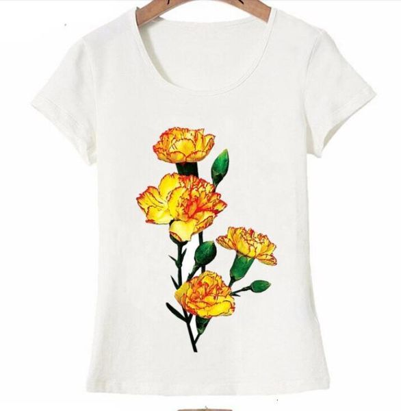 nouveau été femmes футболка coloré rouge pointe jaune oeillet imprime футболка belles fleuurs art décontracté femmes hauts, White
nouveau été femmes футболка coloré rouge pointe jaune oeillet imprime футболка belles fleuurs art décontracté femmes hauts, White