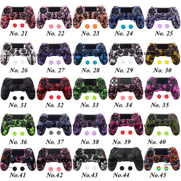 45 colors anti slip silicone protective skin case for sony playstation 4 ps4 ds4 pro slim controller thumb grip caps
45 colors anti slip silicone protective skin case for sony playstation 4 ps4 ds4 pro slim controller thumb grip caps