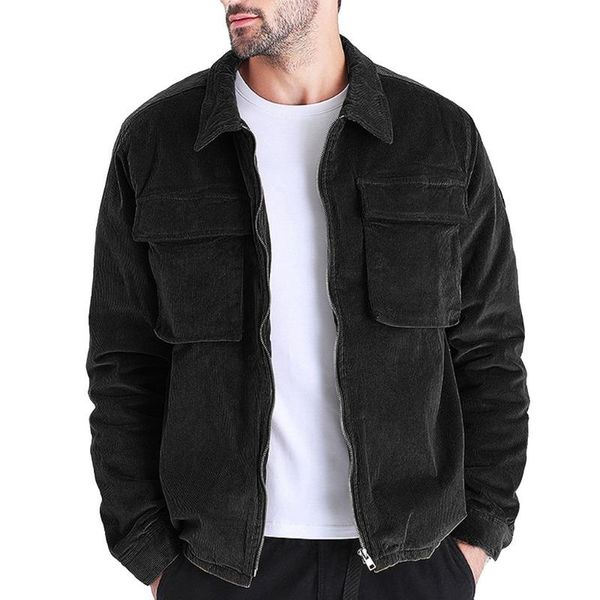 corduroy jacket men solid zipper autumn man jacket coat veste homme d91030, Black;brown
corduroy jacket men solid zipper autumn man jacket coat veste homme d91030, Black;brown