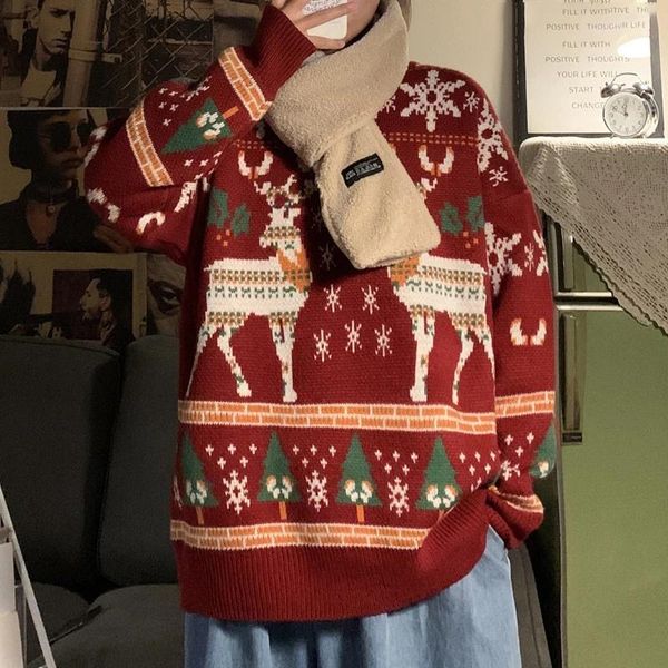 christmas sweaters men women autumn winter pullover holidays clothing male casual cartoon sweatshirts men's christmas sweater, White;black
christmas sweaters men women autumn winter pullover holidays clothing male casual cartoon sweatshirts men's christmas sweater, White;black