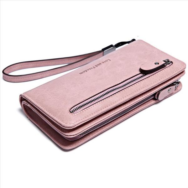 wallet female pu leather wallet leisure purse pink style bifold women wallets long coin purse zip clutch carteras, Red;black
wallet female pu leather wallet leisure purse pink style bifold women wallets long coin purse zip clutch carteras, Red;black