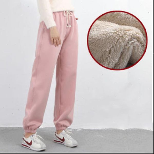 2020 gothic winter women fleece thick cotton trousers solid sport sweatpants female running pants streetwear mujer ropa, Black;white
2020 gothic winter women fleece thick cotton trousers solid sport sweatpants female running pants streetwear mujer ropa, Black;white