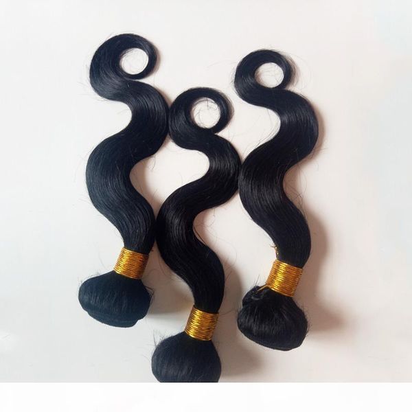 body wave indian remy hair extensions no tangle and no shedding virgin brazilian human hair weft full cuticle aligned 8-28inch factory sales, Black
body wave indian remy hair extensions no tangle and no shedding virgin brazilian human hair weft full cuticle aligned 8-28inch factory sales, Black