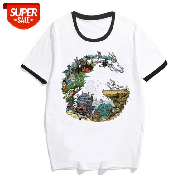 Totoro t shirt Miyazaki Hayao cartoon female clothes femme Anime Spirit Away tshirt Studio Ghibli t-shirt Anime women Japanese #e03u, White
Totoro t shirt Miyazaki Hayao cartoon female clothes femme Anime Spirit Away tshirt Studio Ghibli t-shirt Anime women Japanese #e03u, White