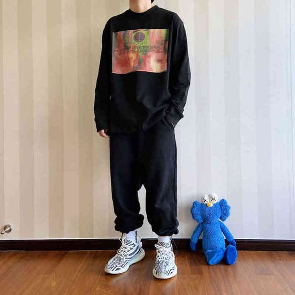 cavempt new printed depth point shirt retro harajuku style long mouwen men and women trui, Black
cavempt new printed depth point shirt retro harajuku style long mouwen men and women trui, Black