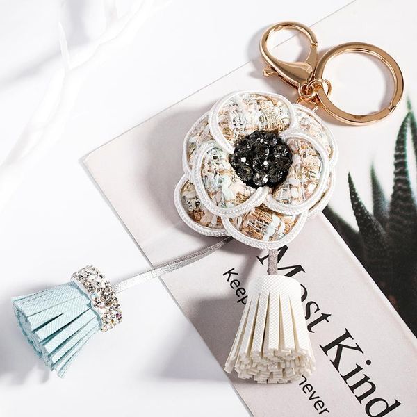 flower key chain women fashion korean tassel keychain crystal key chain for women bag car pendant jewelry gifts1, Silver
flower key chain women fashion korean tassel keychain crystal key chain for women bag car pendant jewelry gifts1, Silver