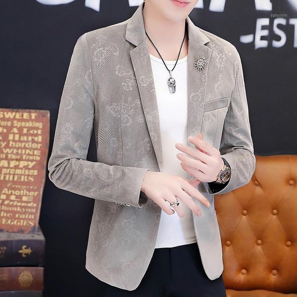 2020 men spring clothing floral small blazer teenager slim fit jacquard new style handsome trend blazer1, White;black
2020 men spring clothing floral small blazer teenager slim fit jacquard new style handsome trend blazer1, White;black