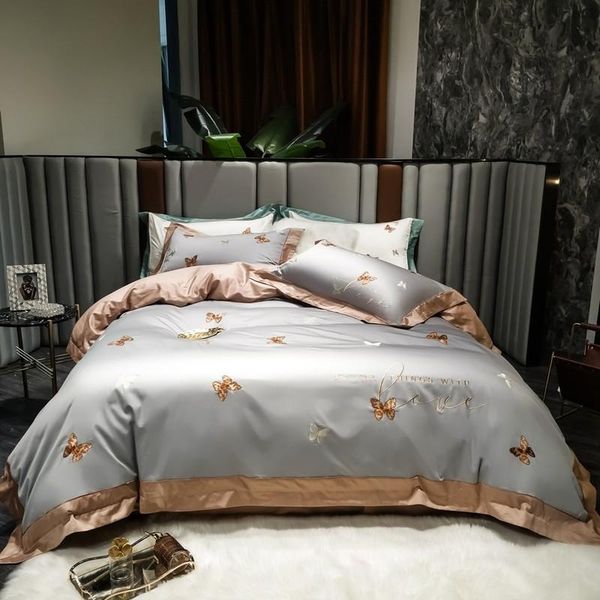 luxury chic embroidery butterfly duvet cover set 600tc egyptian cotton soft 4pcs bedding comforter cover bed sheet pillowcases
luxury chic embroidery butterfly duvet cover set 600tc egyptian cotton soft 4pcs bedding comforter cover bed sheet pillowcases