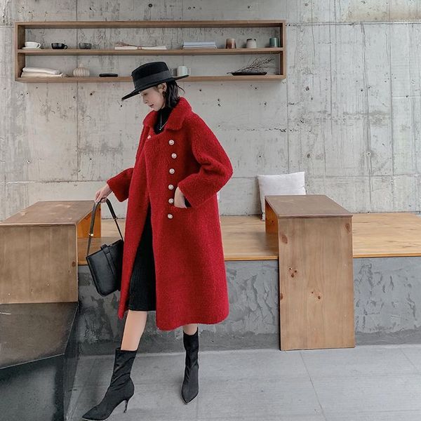 real fur coat female 100% wool woman jacket autumn winter clothes women 2020 abrigos mujer invierno pph29141, Black
real fur coat female 100% wool woman jacket autumn winter clothes women 2020 abrigos mujer invierno pph29141, Black